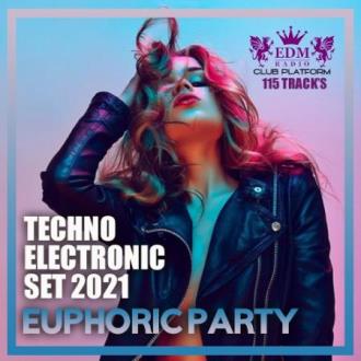 VA - Euphoric Party: Techno Electronic Set (2021) Скачать файл с Turbo